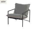 SCHÖNER WOHNEN Loungegarnitur "Ameland" , 2 Sessel und ein 2-Sitzer - Sunbrella grey - 8