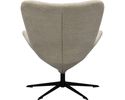 Trendhopper Fernsehsessel "Arne" mit Teddybezug - Beige - 4