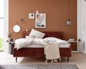 Interliving Polsterbett 1417, rostfarben - Rusty - 1