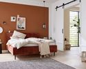Interliving Polsterbett 1417, rostfarben - Rusty - 15
