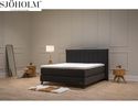 Boxspringbett Sjöholm Idö, ca. 180x200 cm - Graphit - 1