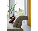 Interliving Wohnlandschaft 4460, leger, inkl. Kopfteilverstellung - Jazz Silber 121 - 14