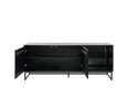 Roomio Lowboard No. 2001 aus Mangoholz - Schwarz - 3
