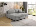 Verwandlungssofa "Josefine", inkl. Kissen - Grau - 3