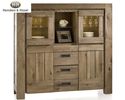 Highboard "Santorini" Henders & Hazel - Eiche / Castle sand - 1