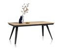 Tisch "City" Henders & Hazel, Railway brown/Metall schwarz, ca. 190 x 100 cm - Railway brown - 1