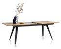 Tisch "City" Henders & Hazel, Railway brown/Metall schwarz, ca. 190 x 100 cm - Railway brown - 2
