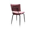 Stuhl "Manou" Henders & Hazel, Burgundy red/Metall schwarz - Burgundy red - 2