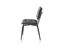 Stuhl "Manou" Henders & Hazel, anthrazit/Metall schwarz - anthrazit - 2