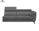 Henders & Hazel 3-Sitzer-Sofa, leger "Trinidad" - Rocky Off-Black - 1