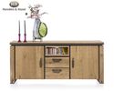 Sideboard "Farmland"  Henders & HazelEiche/Metall,  LED-Beleuchtung - Railway Brow - 1