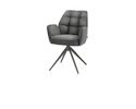 Henders & Hazel Armlehnstuhl "Bell", drehbar, anthrazit - Anthrazit - 2