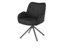 Henders & Hazel Armlehnstuhl "Riley", drehbar, schwarz - Off Black - 3