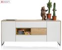 XOOON Sideboard "Darwin" - Eiche / weiß - 1