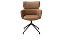 XOOON Armlehnstuhl "Sage", drehbar, braun - Oregon Desert - 1