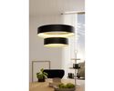 Musterring LED-Pendelleuchte "Loop", Up-and-Down-Beleuchtung - Schwarz/Gold - 1