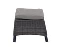 Hocker "Corido" ca. 61x45x63 cm, inkl. Sitzkissen - Charcoal grey - 5