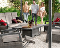 Lounge 2-er Sofa "Corido" mit verstellbarer Rückenlehne - Charcoal Grey - 2