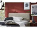 Boxspring Polsterbett "Delphi" Musterring, hellgrau, Bettkasten,  140 x 200 cm - hellgrau - 2