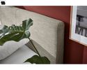 Boxspring Polsterbett "Delphi" Musterring, hellgrau, Bettkasten,  140 x 200 cm - hellgrau - 3