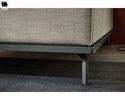 Boxspring Polsterbett "Delphi" Musterring, hellgrau, Bettkasten,  140 x 200 cm - hellgrau - 7