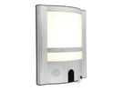 LED-Kameraleuchte "Vesta" inkl. Bewegungsmelder und Gegensprechanlage - Silber - 1