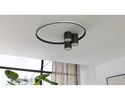 Interliving Deckenleuchte 9348 mit Funktionen - schwarz - 1