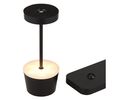LED-Tischleuchte "Dawson", 3er-Set, inkl. USB-Kabel und Akku - schwarz - 2