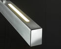 LED-Pendelleuchte "Paros" Höhenverstellbar - Aluminiumfarbig - 2
