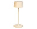 LED-Tischleuchte / Akkuleuchte "Asena", beige, dimmbar - Beige - 1