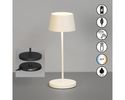 LED-Tischleuchte / Akkuleuchte "Asena", beige, dimmbar - Beige - 2