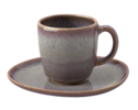 Villeroy & Boch Kaffeeuntertasse "Lave beige" - bläulich - 3