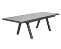 Gartentisch ''Vivera-Stone'', ausziehbar, ca. 160(210)x100x75cm - Anthrazit - 1