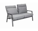 Living-Sofa "Sondrino" - Anthrazit/Grau - 4
