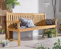 Teakbank "Kampen" ca. 120x55x92 cm - Teakholz - 2