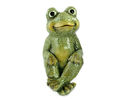 Frosch sitzend - grün - 2