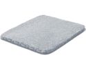 Badematte - Serie "Melange", silber , ca. 50x60 cm - silber - 2