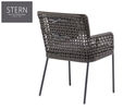 STERN Dining-Sessel "Greta" - anthrazit / platin - 1