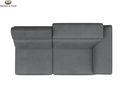 Henders & Hazel 3-Sitzer-Sofa, leger "Trinidad" - Rocky Off-Black - 2