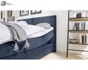 Interliving 1410 Boxspringbett dunkelblau, 180x200 cm - Dunkelblau - 3
