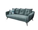 3-er Sofa "Berlin" blau/türkis - blau/türkis - 1