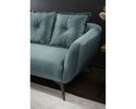 3-er Sofa "Berlin" blau/türkis - blau/türkis - 4