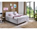 Boxspringbett "Solingen", ca. 140x200 cm - Silber - 2