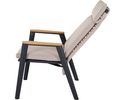 Dining Move Sessel "Cortina" - anthrazit / natur - 8