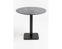 Coco Maison Bistrotisch "Brest",  Stone-Look - Anthrazit - 1