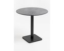 Coco Maison Bistrotisch "Brest",  Stone-Look - Anthrazit - 2