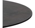 Coco Maison Bistrotisch "Brest",  Stone-Look - Anthrazit - 3