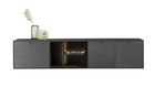 XOOON Elements, Lowboard 210 cm. - zum aufhängen + 2-Türen + Klappe + 3-Nischen + Led -  - 1