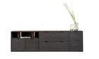 XOOON Elements, Sideboard 210 cm. - 3-Türen + 2-Laden + 3-Nischen + Led -  - 1