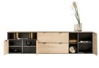 XOOON Elements, Sideboard 240 cm. - 3-Türen + 2-Laden + 5-Nischen + Led -  - 3
